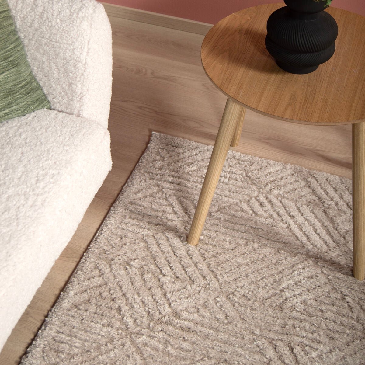 Modena nukkamatto 160x230 cm beige