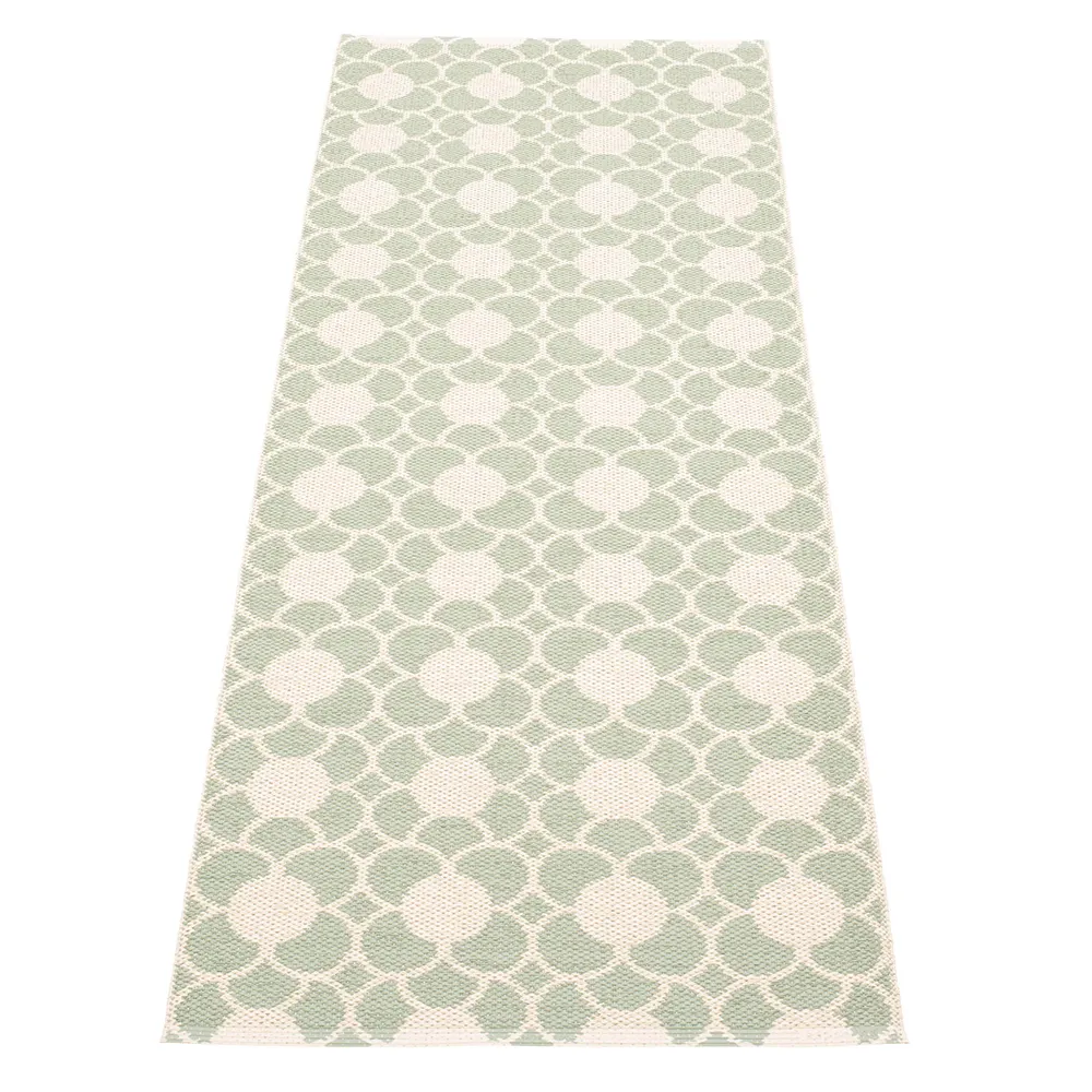 Pappelina, Anya matto Misty Mint/Vanilla 70 x 200 cm