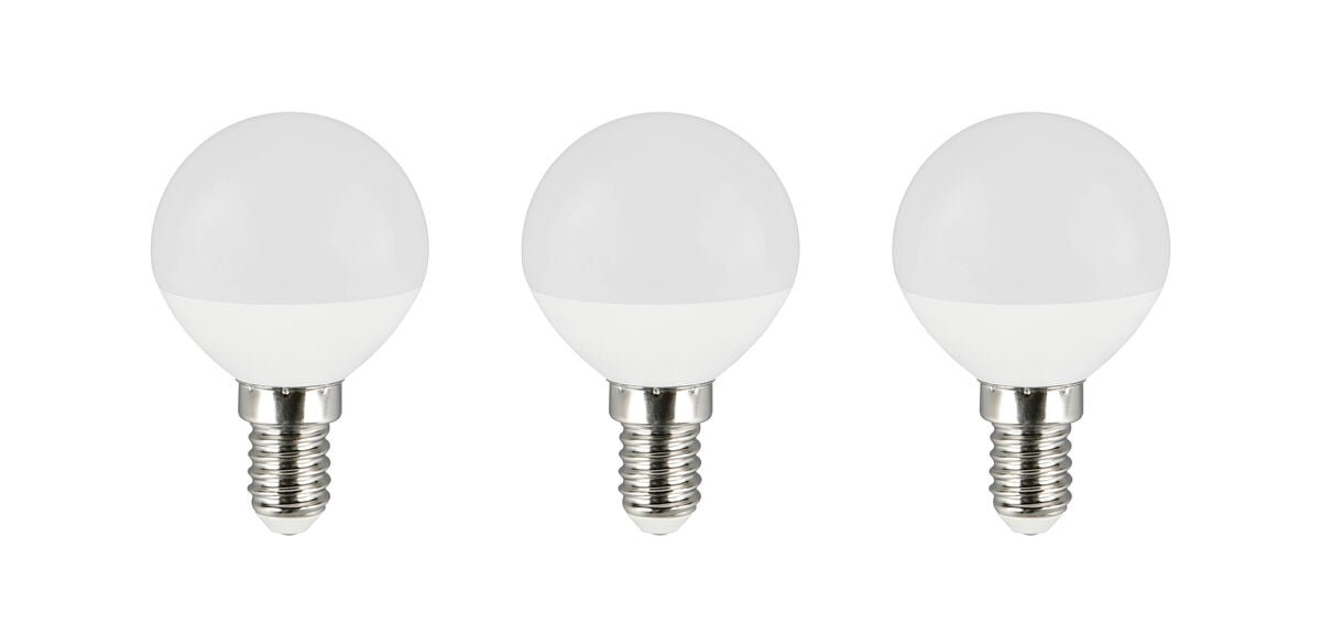 Trio RL LED-lamppu E14 4,8W 470lm 4000K 3-pack