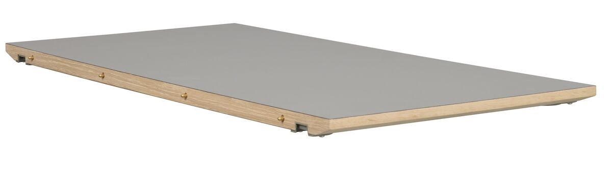 Rowico Home Dawsone ruokapöydän jatkopala 45x105 harmaa/valkopesty tammi