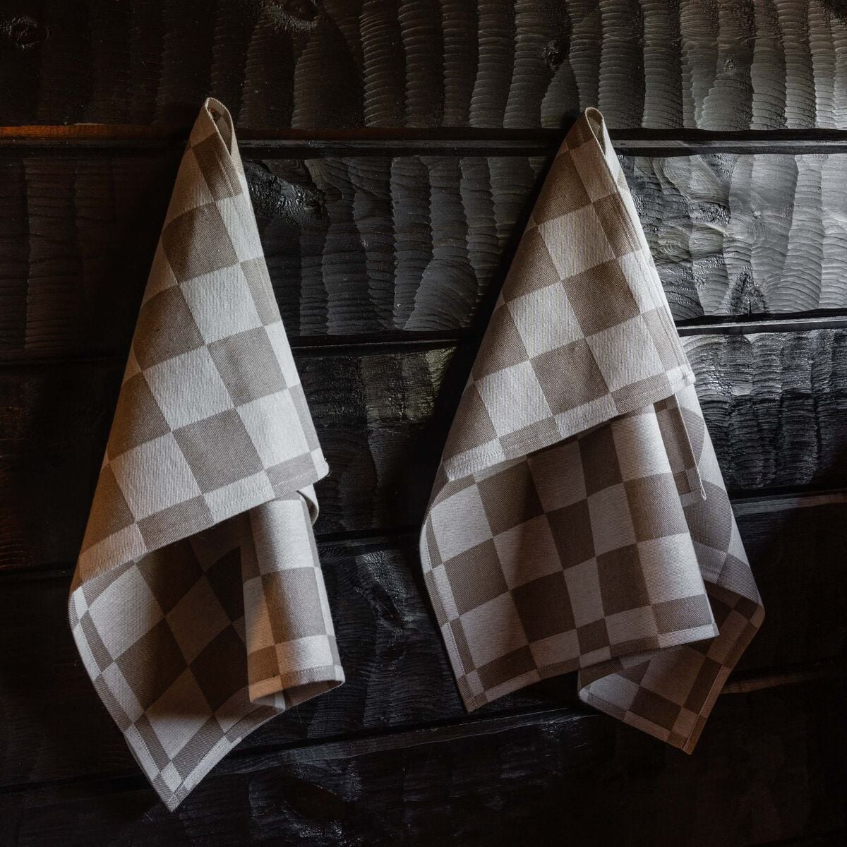 Saaga saunapefletti 2 kpl 46x60 cm ruskea/beige