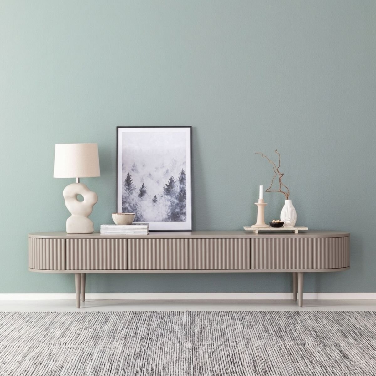 Taimi tv-taso 209x41x47 cm taupe