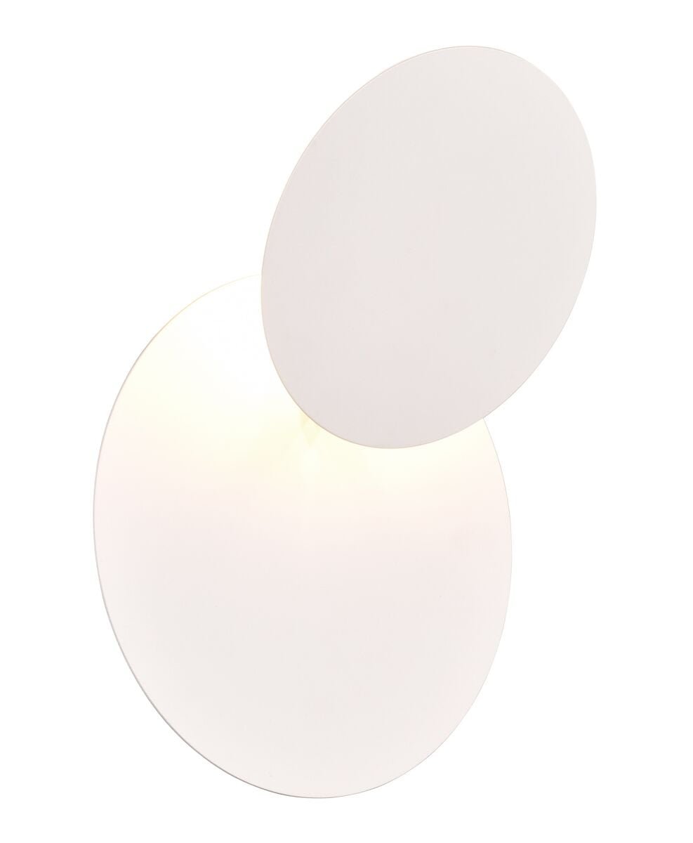 Trio Mio pyöreä LED seinävalaisin mattavalkoinen
