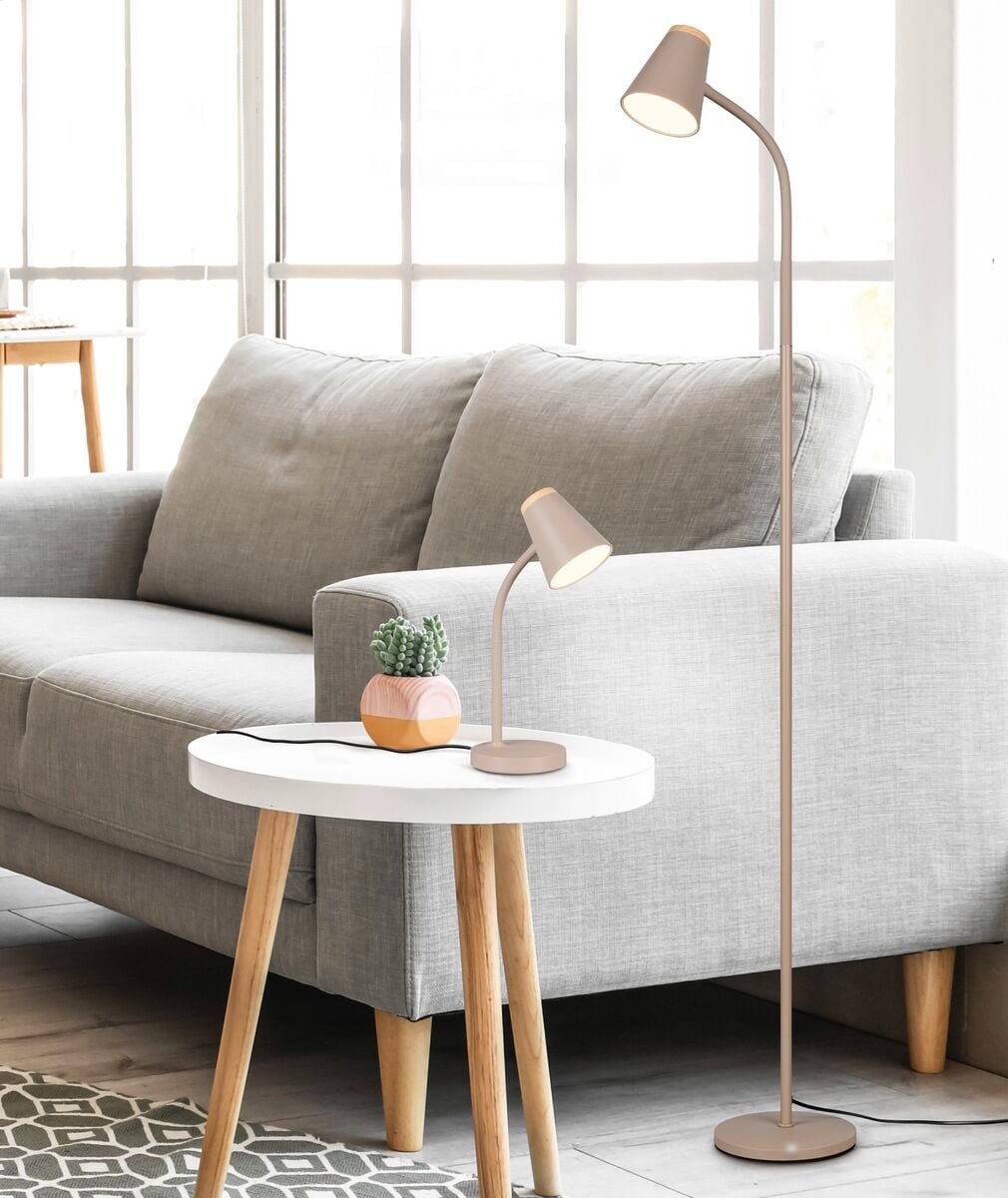Trio Pongo LED lattiavalaisin beige