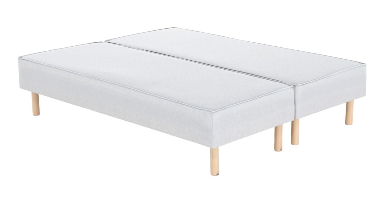 Unia Arki runkopatjasänky 180x200 cm ilman pp, lv koivu jalat, beige Altea