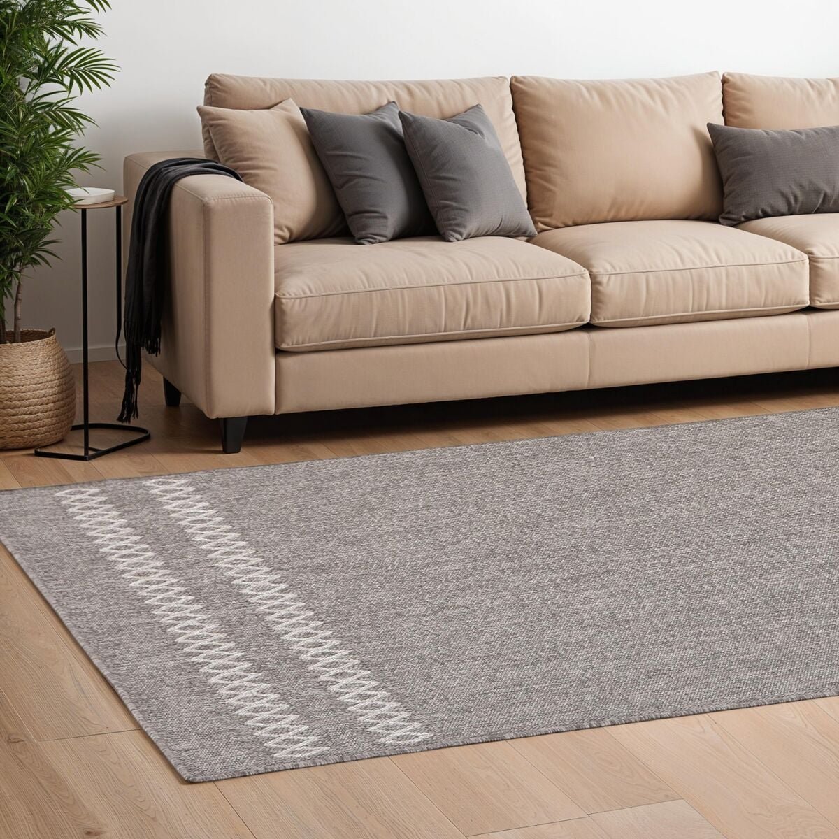 Mila matto 80x200 cm beige