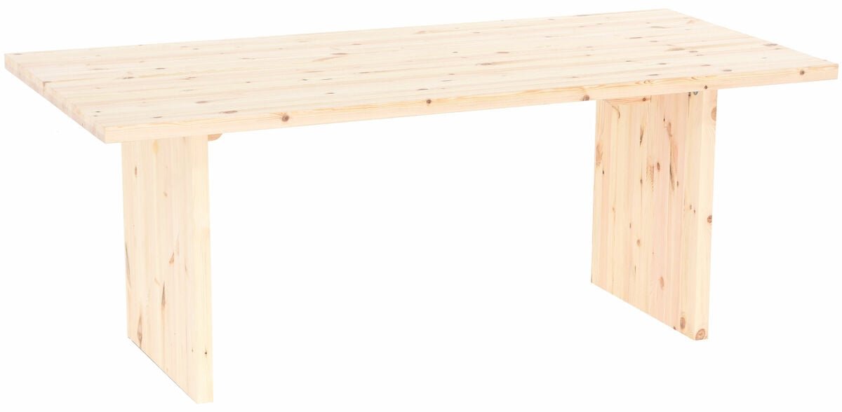Tyvi ruokapöytä 190x90 cm puuvalmis