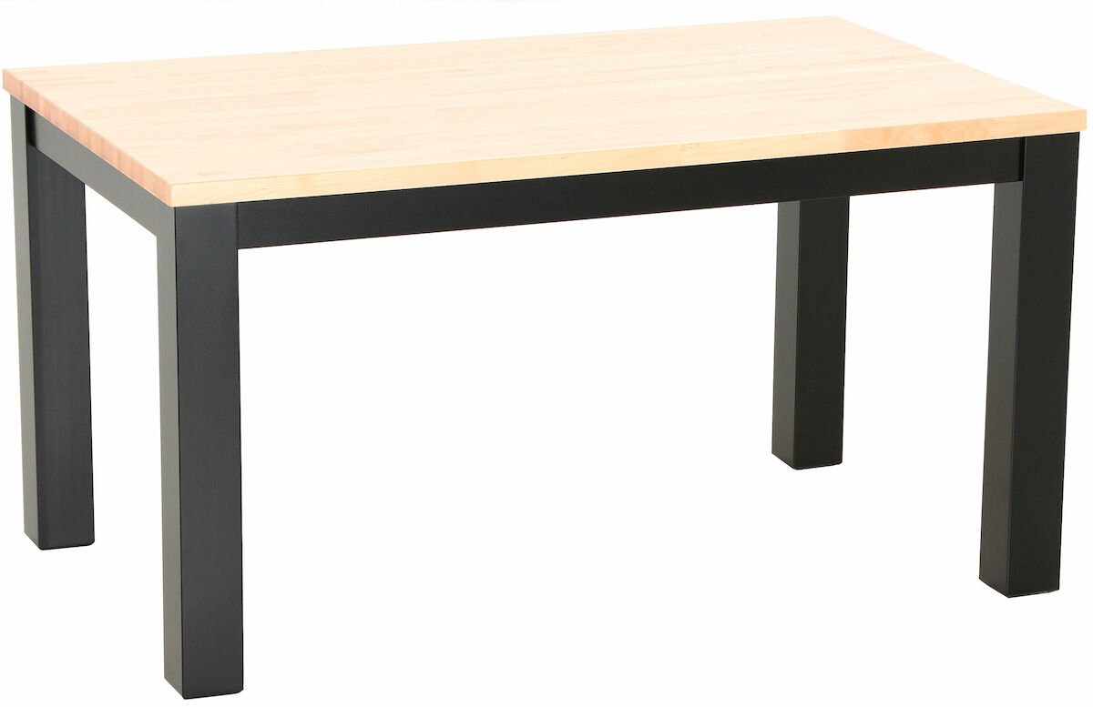Vuono pöytä 85x140 koivu/musta