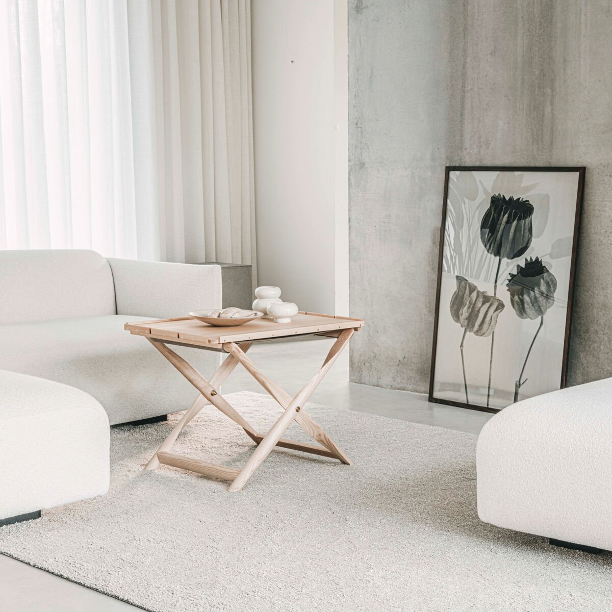 VM Carpet Viita matto 80x250 cm valkoinen