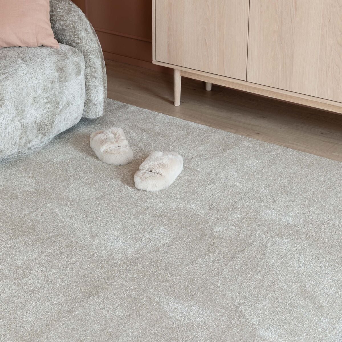 Vm Carpet Hattara matto 80x300 cm hiekka, ilman kanttausta
