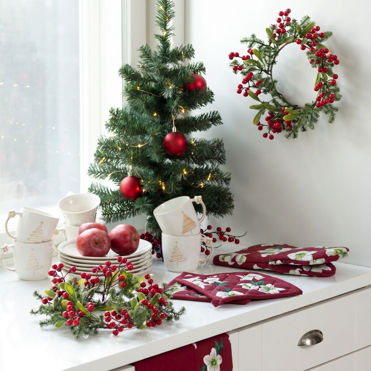 Winteria Essential joulukuusi 60 cm vihreä
