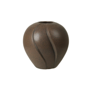 Broste Copenhagen Leda vaasi antique brown