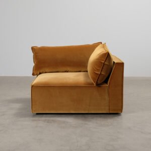 Sofacompany Daphne kulmamoduuli Velour Matt Amber