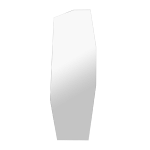 Ferm Living Shard peili 58 x 165 cm musta