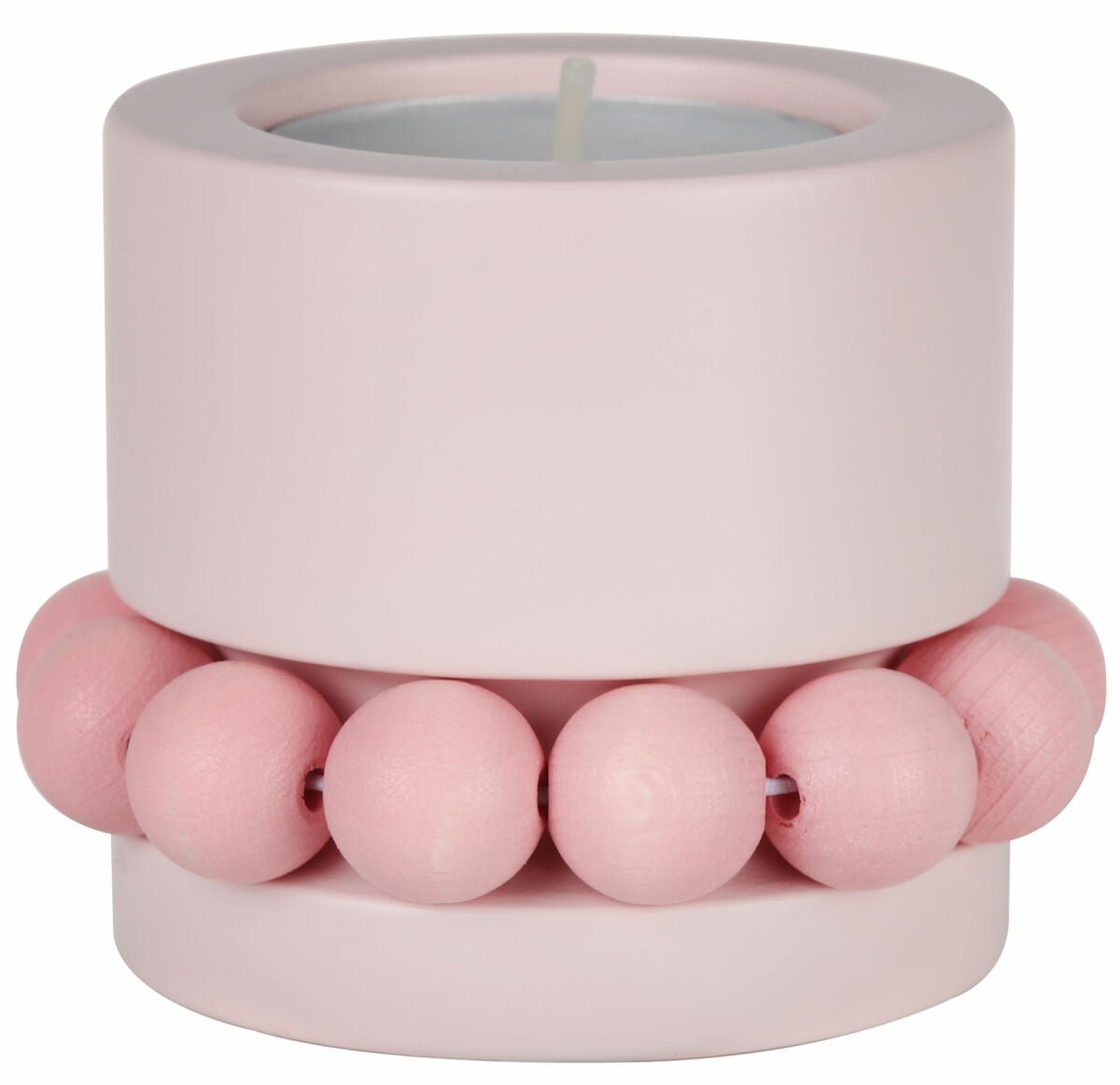 Aarikka Prinsessa kynttilänjalka 5,5 cm rosa