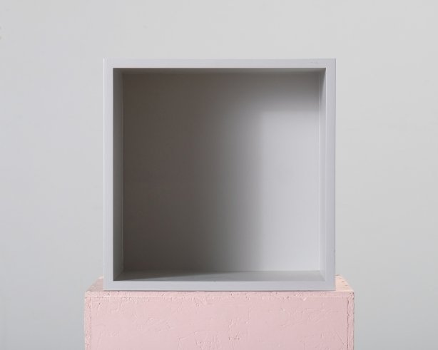 Muuto Stacked hyllymoduuli keskikokoinen, vaaleanharmaa