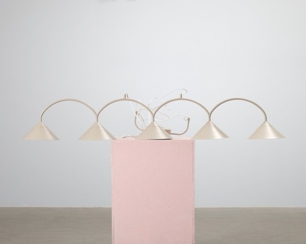 Globen Lighting Curve 5 riippuvalaisin beige