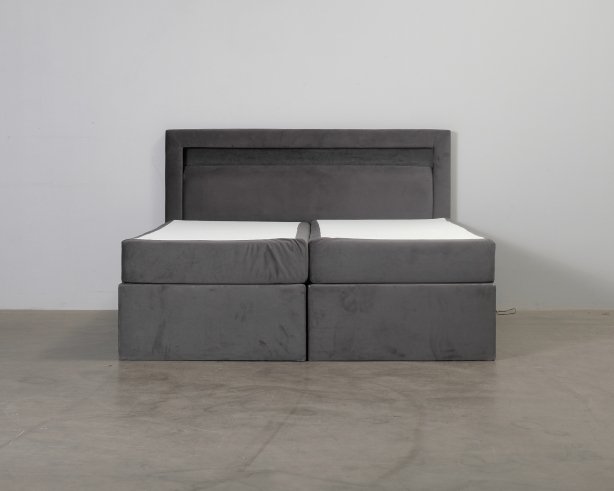 Oscar sänkypaketti 180 x 200 cm harmaa