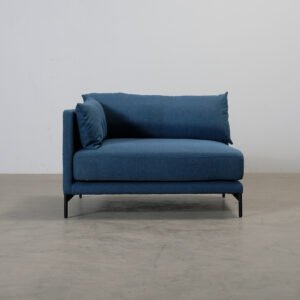 Sofacompany Vincent päätymoduuli vasen Velour Lux Shadow Blue