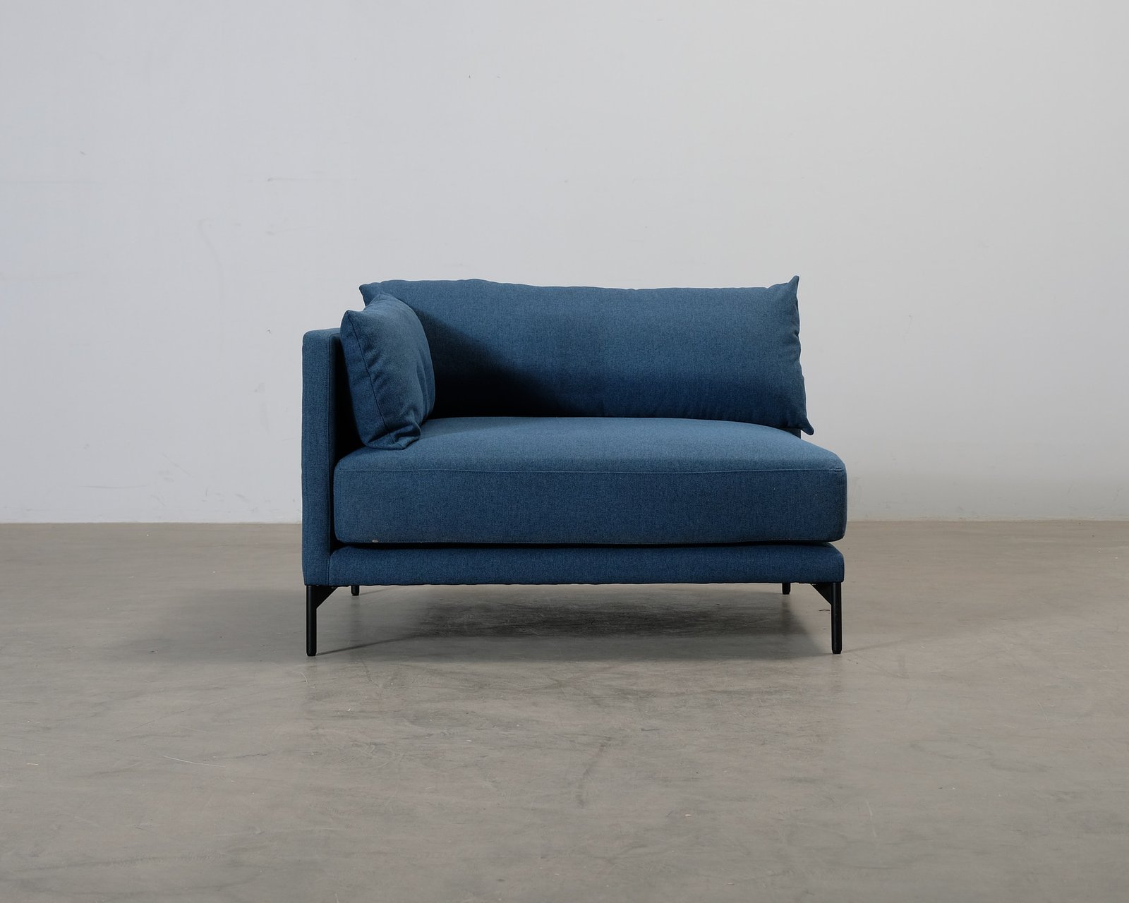 Sofacompany Vincent päätymoduuli vasen Velour Lux Shadow Blue