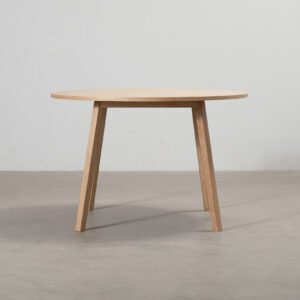 Hübsch Ground pöytä ø 115 cm tammi