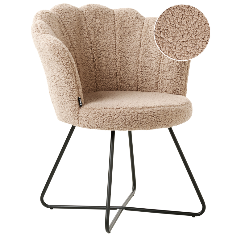 Nojatuoli LOVELOCK buklee Beige