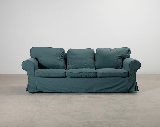 IKEA Ektorp 3-istuttava sohva turkoosi
