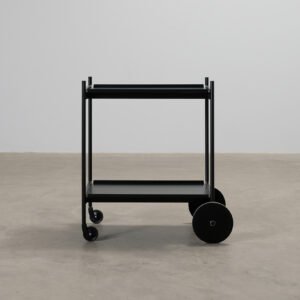 Normann Copenhagen Rul tarjoiluvaunu musta