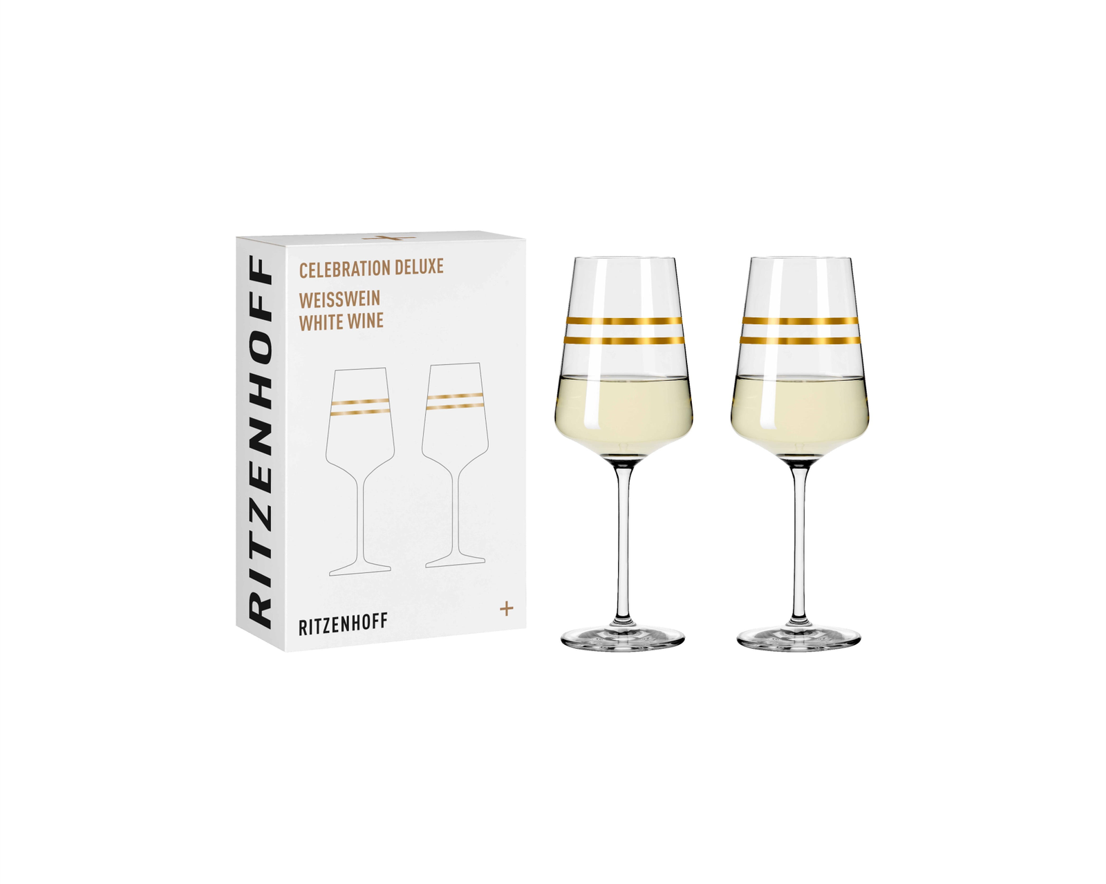 Ritzenhoff Celebration Deluxe valkoviinilasi 40 cl, 6 kpl setti