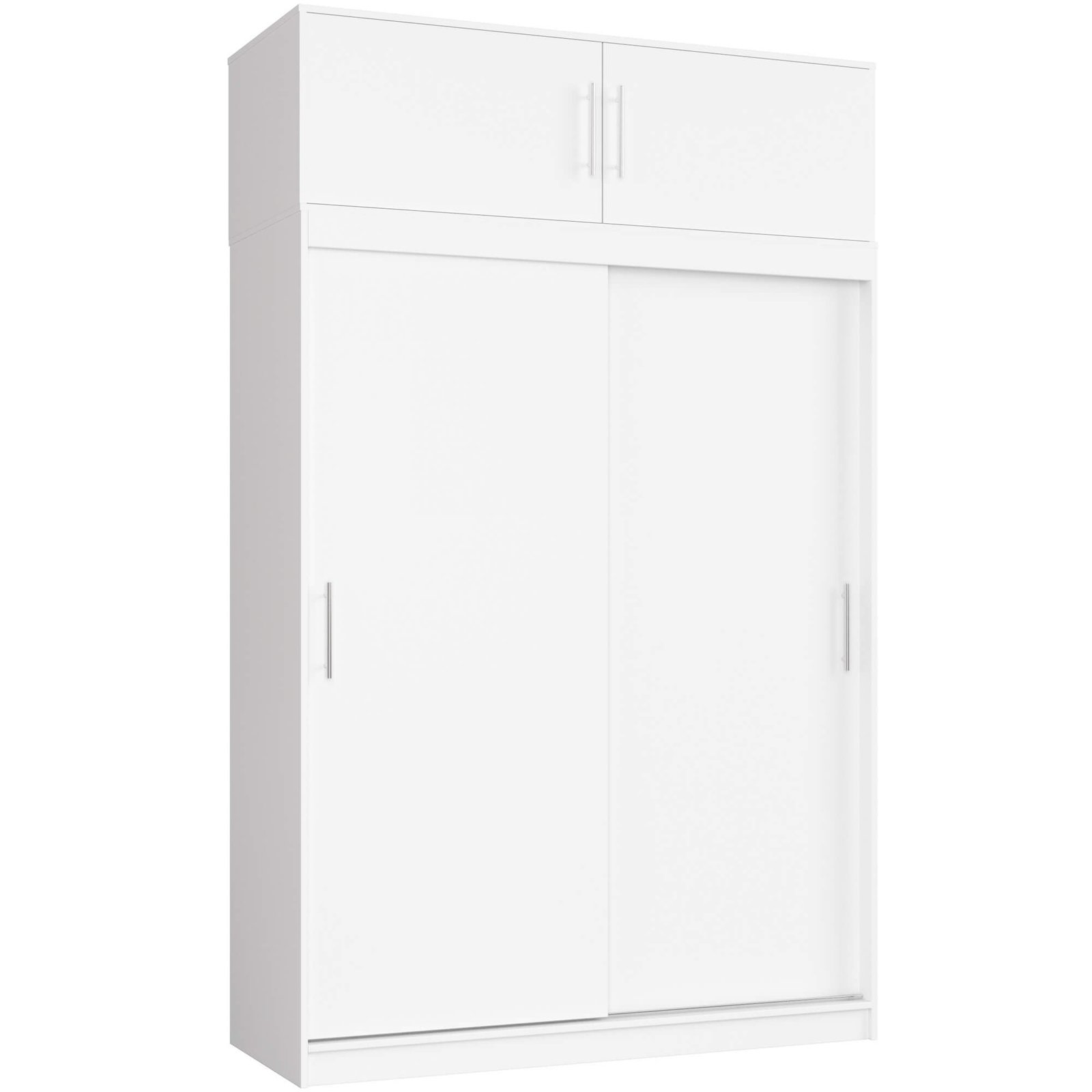 Akord Liukuovikaappi Mono jatkeella Valkoinen 150x60x245