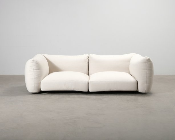 Layered Lotta Agaton 2-istuttava sohva luonnonvalkoinen