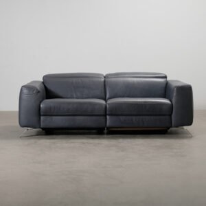 Natuzzi 2-istuttava nahkasova