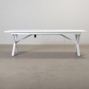 Brafab Hillmond terassipöytä 238 cm valkoinen