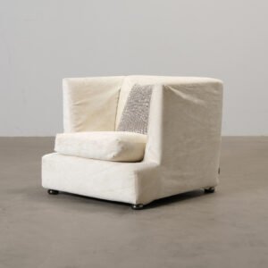 Minotti nojatuoli luononnvalkoinen