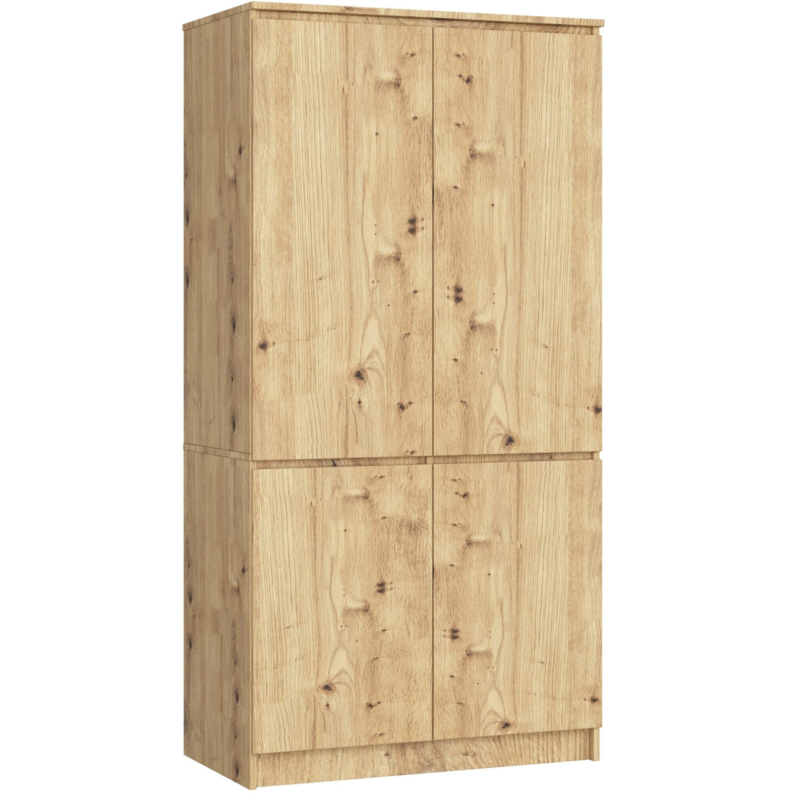 Akord Vaatekaappi 4-ovinen Tammi Artisan 90x51x180