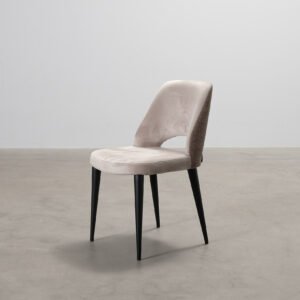 Richmond Interiors Giovanna samettinen tuoli beige