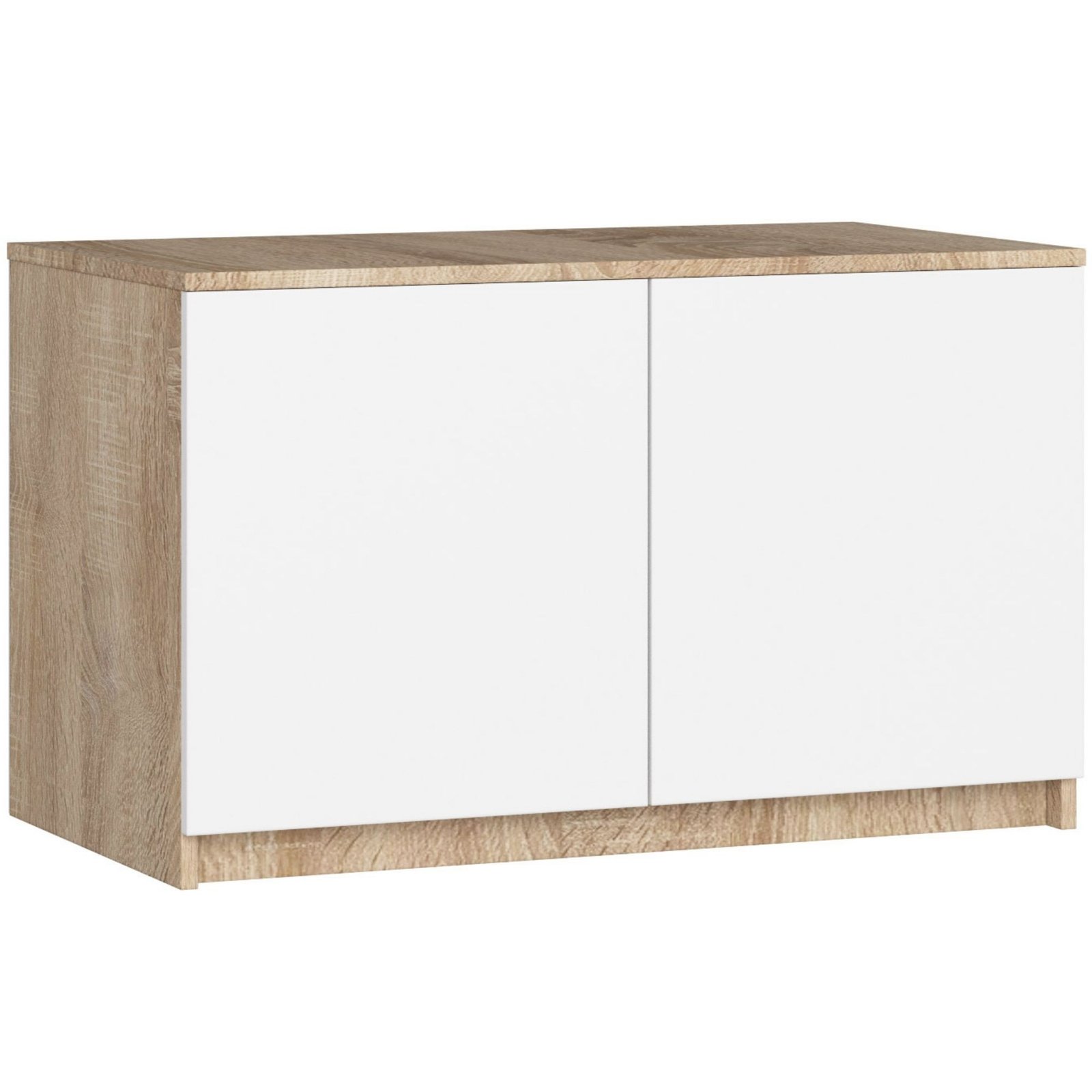 Akord Kaapin Jatko-osa 2-ovinen Sonoma-tammi/Valkoinen 90x51x55