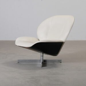 Ligne Roset Myo nojatuoli valkoinen
