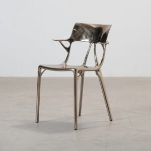 Kartell A.I. Metal tuoli pronssi