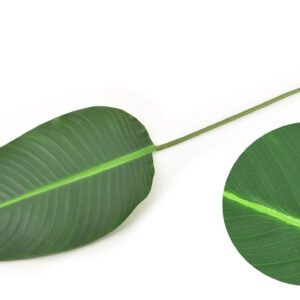 Tekokukka muovia VIRIDIIS Lehti 100 x 2,5 cm vihreä 1 kpl