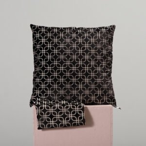 Mio Sixty tyynynpäällinen 60 x 60 cm musta, 4 kpl setti