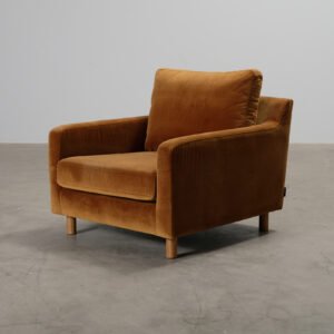 Sofacompany Astha nojatuoli Velour Matt Amber