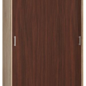 Akord Liukuovi Kaappi Mono Sonoma-tammi/Wenge 150x60x200