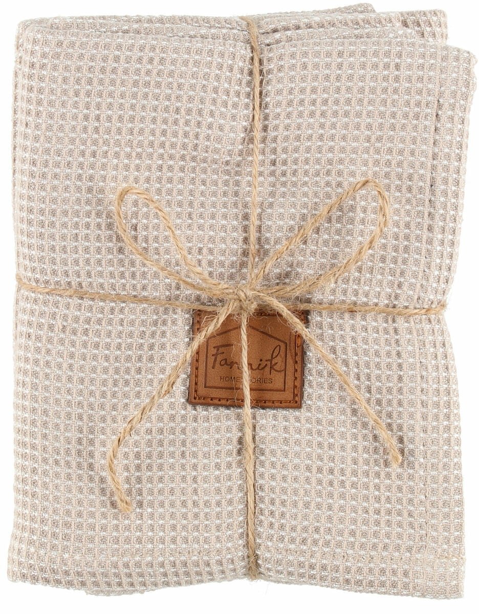 Fanni K Bamboo keittiöpyyhe 2 kpl 50x70 cm beige