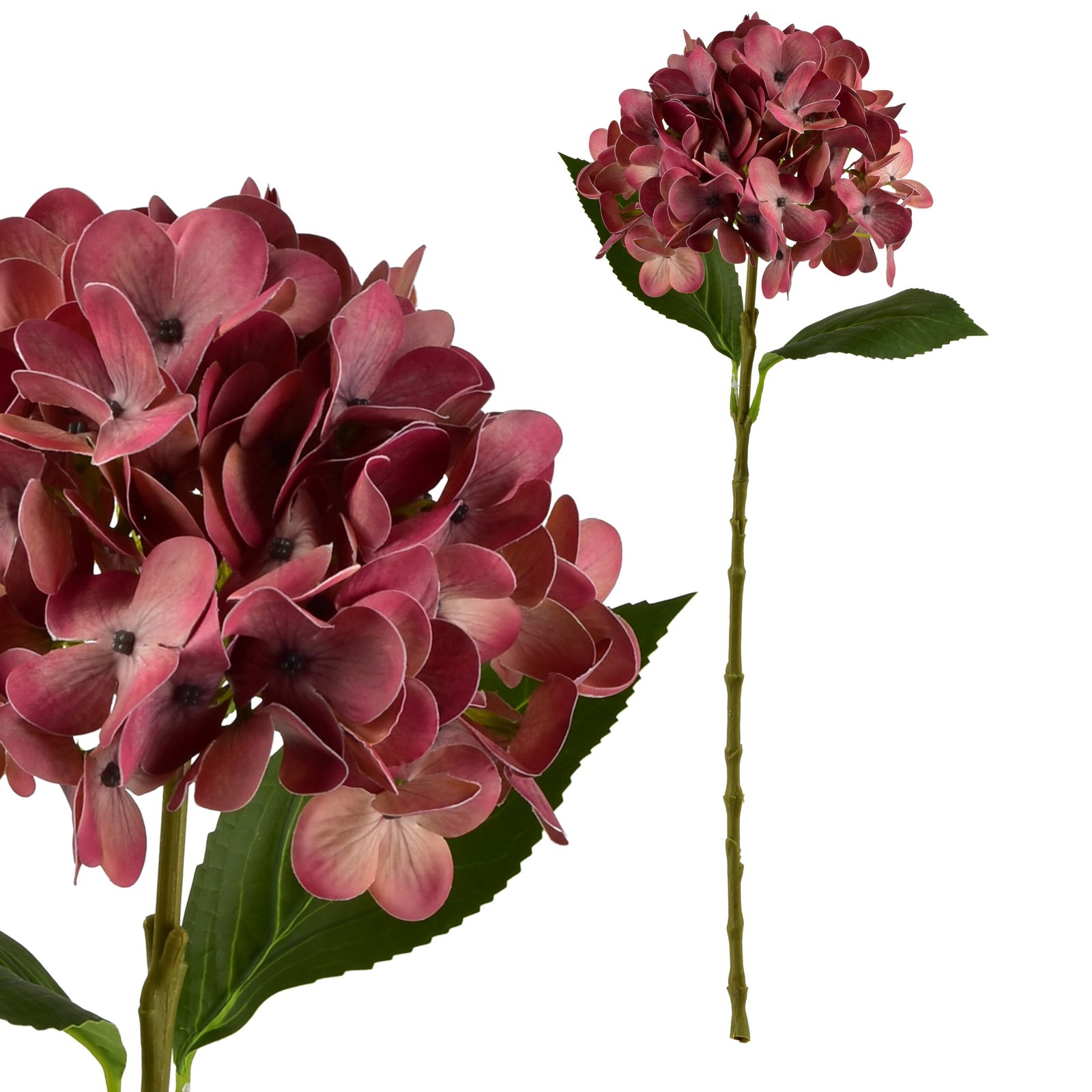 Tekokukka muovi MONDEX Viridis Hortensia 60 cm 1 kpl