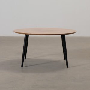 Sofacompany Hubert sohvapöytä ø 90 cm pähkinä / musta