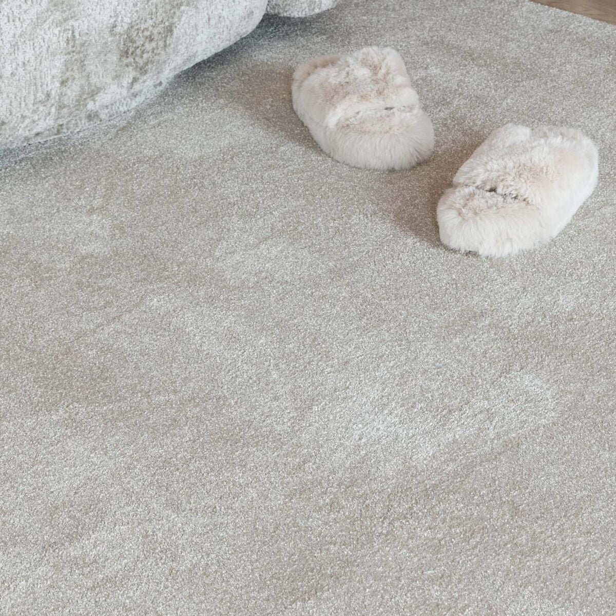 Vm Carpet Hattara matto kantattu 160 cm pyöreä hiekka