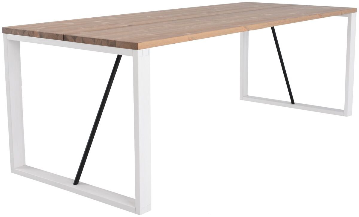 Honka terassilankkupöytä 220x90 cm antiikkipetsattu/valkoinen