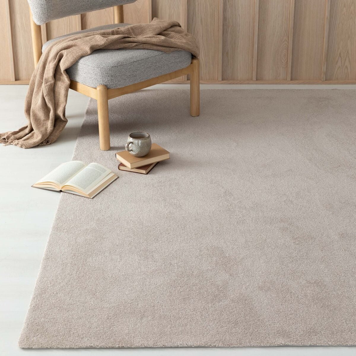 Karuselli nukkamatto 133x200 cm beige