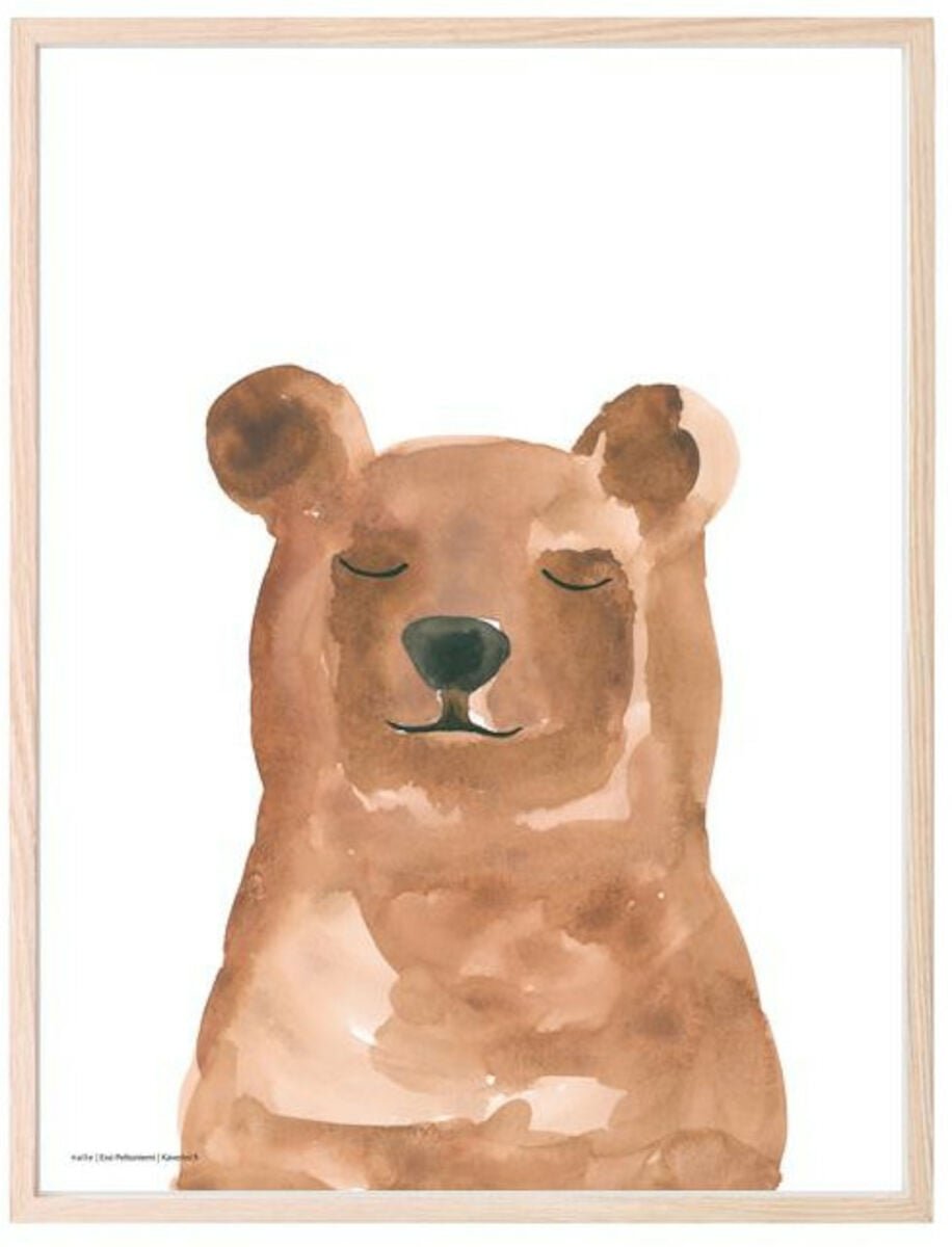 Kaverini Nalle juliste 30x40 cm